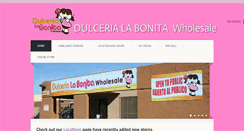 Desktop Screenshot of labonitadulceria.com